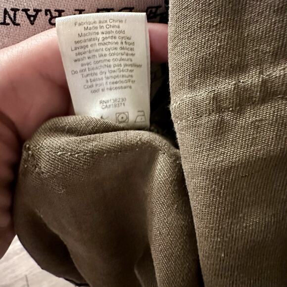 NWT Pam & Gela Leopard Print Cropped Utility Jacket Army Green Size S EdgyChic - Picture 11 of 12